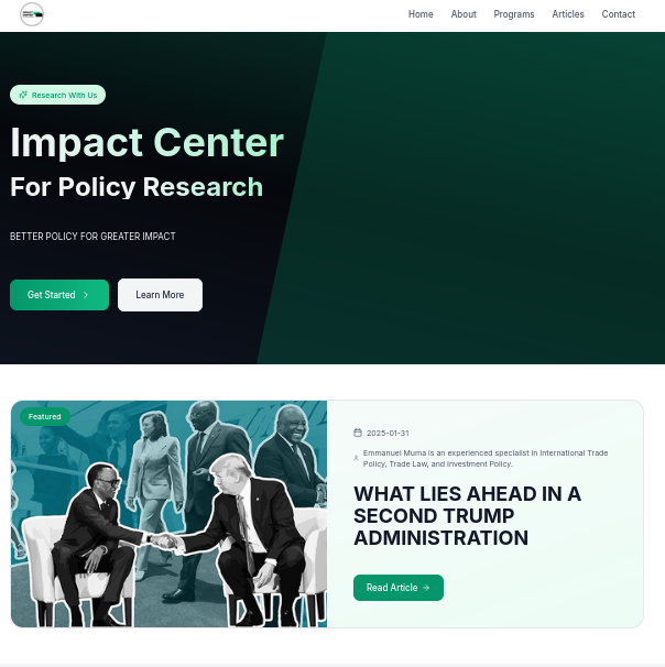 Impact Center Zambia