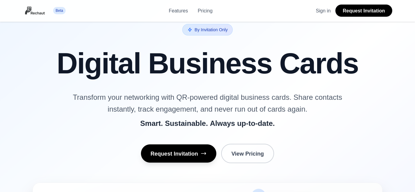 Rechaut Digital Cards